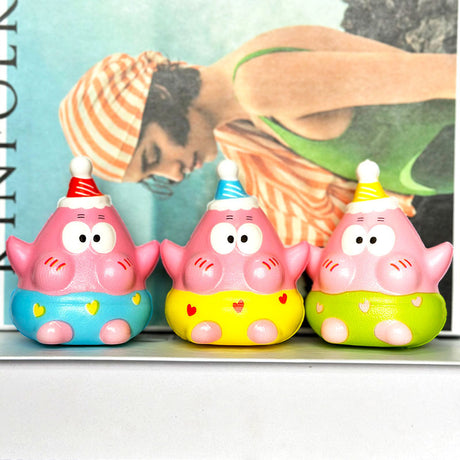 Netbag Egg Boy Party Pinch Music Stress Relief Toy Slow Rebound Ventilatory Artifact Cartoon Stress Relief Student Small Gift Item - V.I.P Digital Presence