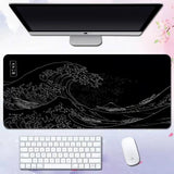 Wave mouse pad advertising game keyboard pad desk pad - V.I.P Digital Presence