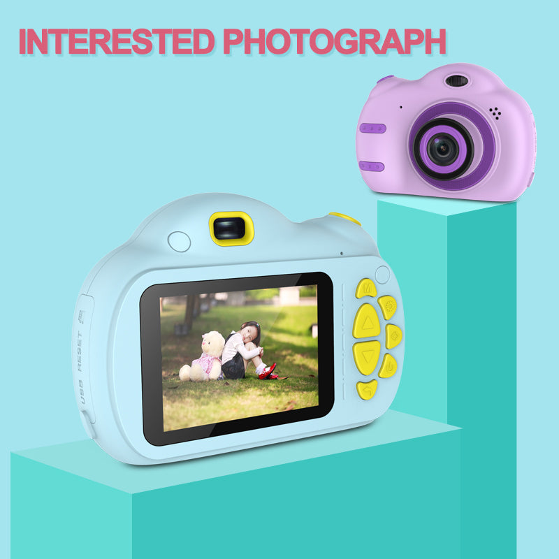 Nueva y linda cámara de juguete para niños, interesante mini cámara digital HD, cámara deportiva, regalo