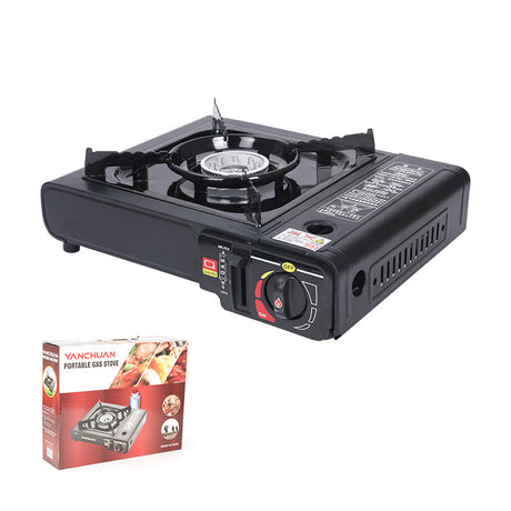 Single - burner Butane Camping Stove, windproof, adjustable, portable - V.I.P Digital Presence