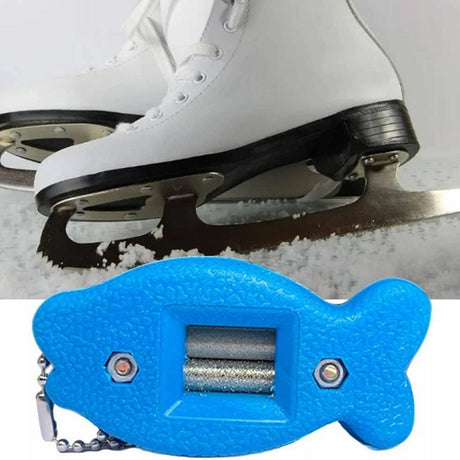 Diamond Sandstone Ice Skate Double Side Sharpener Portable Hanging Ice Hockey Shoe Blades Sharpener Ice Skate Accessories - V.I.P Digital Presence