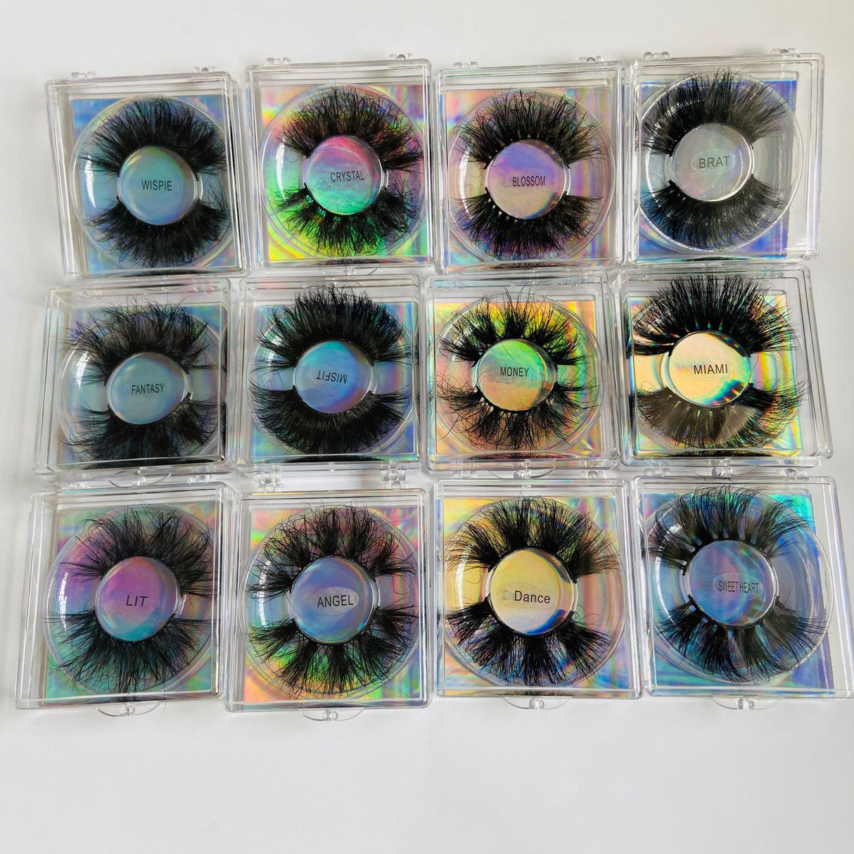 Fluffy Eyelashes 8D 25mm Mink Eyelashes 27mm Long Thick Net Red False Eyelashes - V.I.P Digital Presence