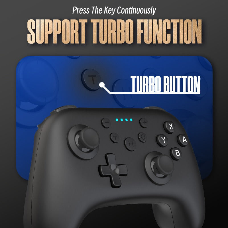 Suitable for Switch/site/OLED wireless Bluetooth game controller T30 six axis wake-up NFC - V.I.P Digital Presence