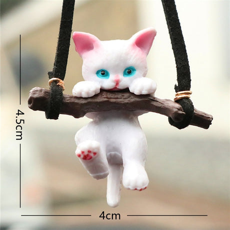 Cute Anime Car Ornaments Faceless Male Cat Pendant Auto Rearview Mirror Pendant Birthday Gift Auto Decoraction Accessories Coche - V.I.P Digital Presence