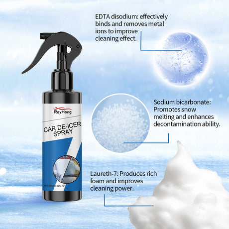 Car De-Icer Spray, Car Windshield Windows Fast Defrosting Snow Melting Ice Spray Magic Device - V.I.P Digital Presence