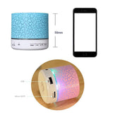 A9 LED Bluetooth Speaker Mini Speakers Hands Free Portable Wireless Speaker With TF Card Mic USB Audio Music Player - V.I.P Digital Presence