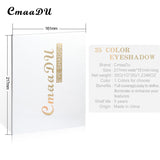 CmaaDu 35 Colors Matte Eyeshadow Metal Waterproof Pearl Glitter Eyeshadow Palette - V.I.P Digital Presence