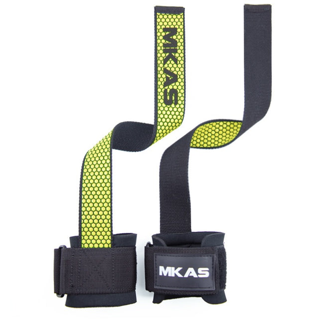 Weight Lifting Straps with Neoprene Padding for Men Women Weightlifting Powerlifting Strength Training Deadlift Wrist Straps - V.I.P Digital Presence