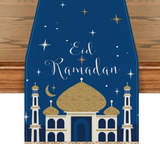 Printed Moon Castle House Tablecloth Home Decoration Party Festival Atmosphere Table Flag - V.I.P Digital Presence