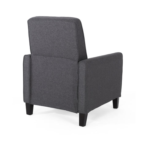 Smoke Fabric Push Back Chair for Elegant Home Décor - V.I.P Digital Presence