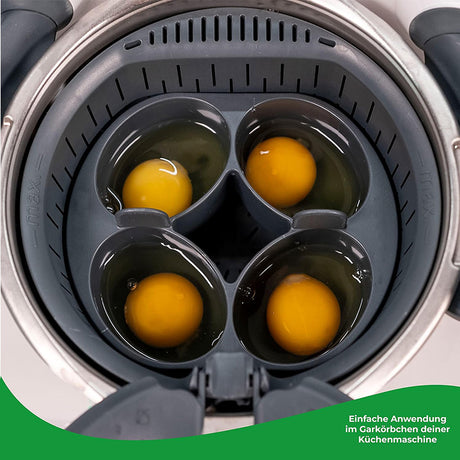 Egg Molds Multifunctional Steam Basket Food Grade Silicone Pastry Mold Accessory for Thermomix TM5 TM6 Kitchen Cooking - V.I.P Digital Presence