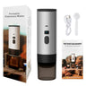 Portable Wireless 3-in-1 Espresso Maker, 7800mAh, Car/Home/Camping, Ground/Capsule Coffee. - V.I.P Digital Presence