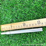 Varilla de fuego para acampar y picnics al aire libre, utensilios de cocina para exteriores, tubo de fuego expandible, acero inoxidable