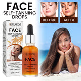 Face Self-Tanning Drops, Natural Fashion Wheat Bronzer Moisturizing Skin Anti-Sunburn Solution - V.I.P Digital Presence