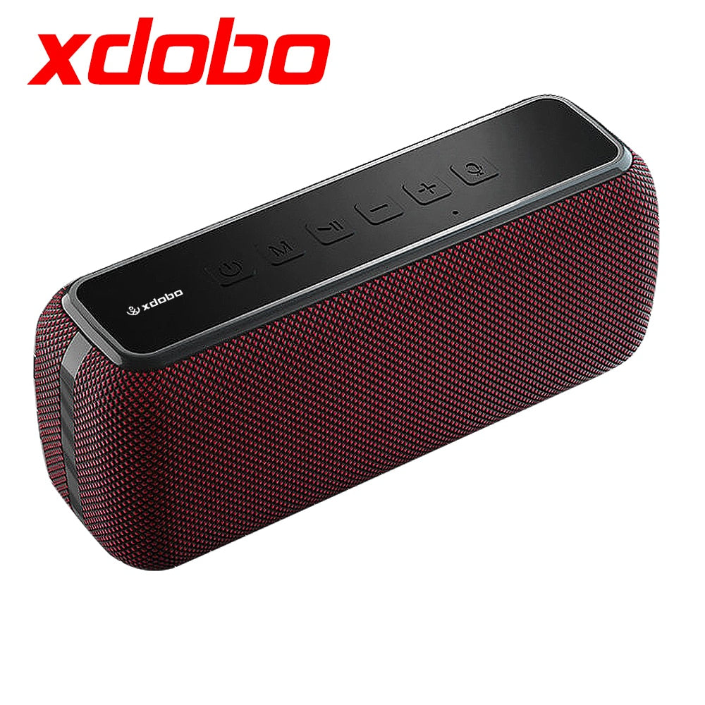 XDOBO X8 60W Portable Bluetooth Speakers Bass with Subwoofer Wireless IPX5 Waterproof TWS 15h Playing Time Voice Assistant Extra - V.I.P Digital Presence