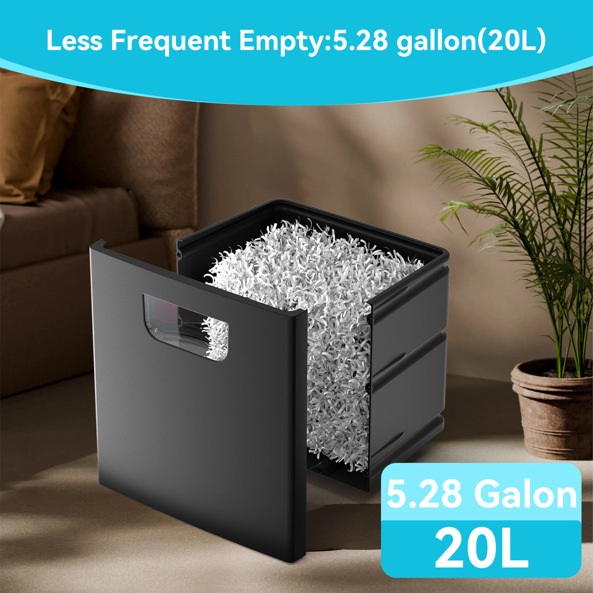 PAPER SHREDDER CROSS CUT LARGE BIN HIGH SECURITY LOW NOISE - V.I.P Digital Presence