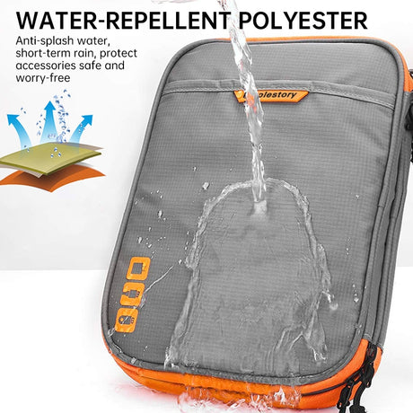 Travel - essential Cable Organizer Bag: A Compact Storage Solution for Charging Cords, Chargers, and Accessories. - V.I.P Digital Presence