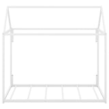 Metal House Shape Platform Bed   twin