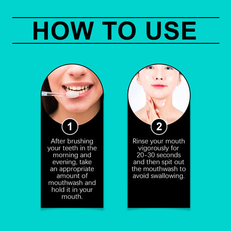 Coconut Mint Mouthwash Remove Stains, Freshen Breath And Clean Teeth With Convenient Care Mouthwash - V.I.P Digital Presence