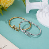 Diamond titanium steel bracelet for women, light luxury, non fading card home nail bracelet - V.I.P Digital Presence