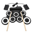 G3002 Portable Silicone 7 Pad Hand Roll Digital Drum Kit - V.I.P Digital Presence