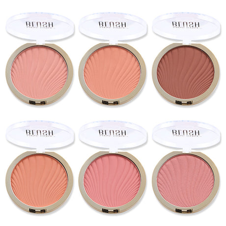 MISSROSE Six-Color Matte Highlighter Blush Blush Nude Makeup Repair Powder Brighten Skin Tone Blush Palette - V.I.P Digital Presence