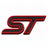 3D metal car stickers, ST badges, badges, decals, Ford Focus 2, 3, Mondeo, FI.C. Kuga, Mk1, Mk2, Mk3, Mk7 front grille decoratio - V.I.P Digital Presence
