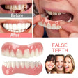 Silicone Upper/Lower False Teeth Perfect Laugh Veneers Dentures Paste Oral Hygiene Tools Fake Teeth Instant Smile Teeth Cosmetic - V.I.P Digital Presence