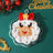 Christmas coral fleece hand towel hanging type absorbent quick drying cloth, kitchen and bathroom hand towel pendant - V.I.P Digital Presence