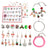 DIY creative children's bracelet jewelry 24-grid calendar Christmas holiday surprise blind box silver set - V.I.P Digital Presence