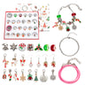 DIY creative children's bracelet jewelry 24-grid calendar Christmas holiday surprise blind box silver set - V.I.P Digital Presence