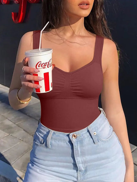 Wide Strap Active Tank - V.I.P Digital Presence