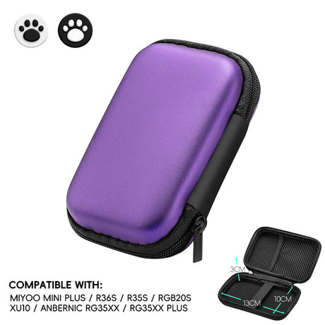 EVA hard shell bag suitable for R35S/R36S handheld game console protection bag video game console accessory storage bag - V.I.P Digital Presence
