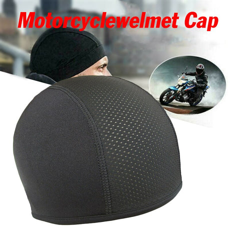 Motorcycle Moisture Wicking Cooling Skull capacete para moto Cap Motorcycle Helmet Inner Liner Beanie Motocross Helmet Open Face - V.I.P Digital Presence