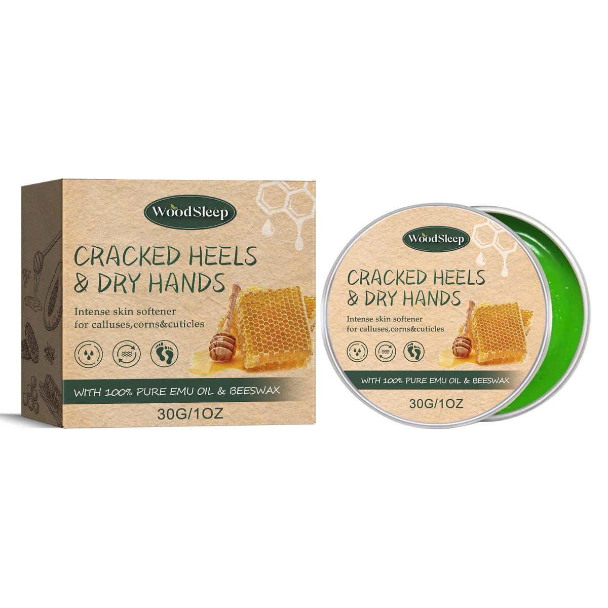 Anti-Crack Hand And Foot Care Cream Moisturizes Skin To Prevent Dry Cracking, Peeling, Freezing And Chapping