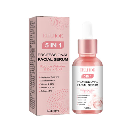 5 In 1 Face Essence Hydrating, Firming, Whitening, Whitening And Anti-Wrinkle Essence For Fine Lines - V.I.P Digital Presence