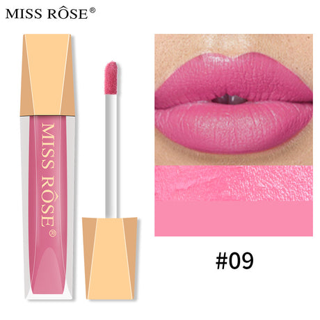 Matte Lip Gloss Liquid Pearlescent Lip Gloss Non Fading Non Stick Cup Velvet Lip Glaze Lipstick - V.I.P Digital Presence