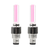 FORAUTO 2PCS Car Wheel LED Light Motocycle Bike Light Tire Valve Cap Decorative Lantern Tire Valve Cap Flash Spoke Neon Lamp - V.I.P Digital Presence