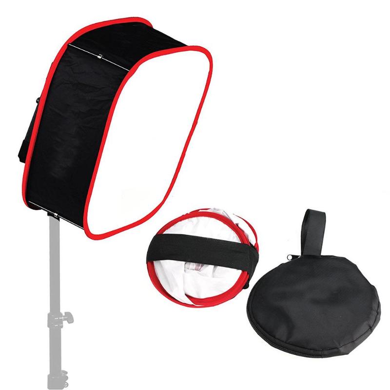 Difusor de luz LED portátil plegable universal, caja de luz suave, cubierta de lámpara, cámara digital, herramientas de estudio de fotografía 