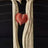 Three-dimensional wooden red heart cross love ornaments to commemorate relatives' tombstone inserts crucifix inserts - V.I.P Digital Presence