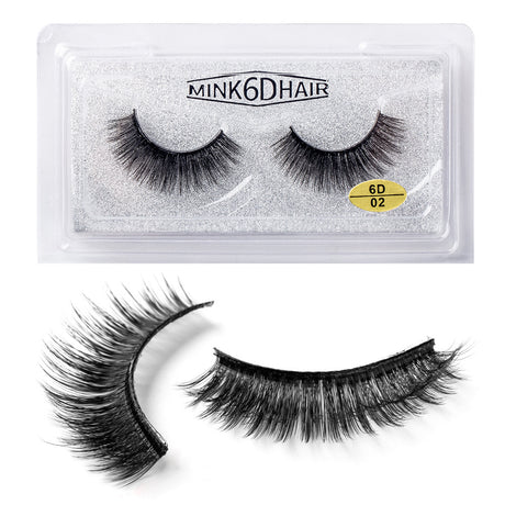 New False Eyelashes Eyelashes Cross Exaggerated Eyelashes 3D Three Dimensional Thick Imitation Mink False Eyelashes 25mm - V.I.P Digital Presence