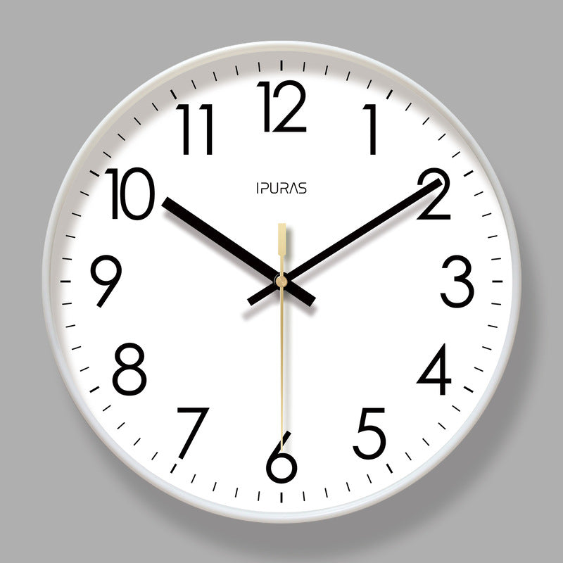 2025 New 10/12/14 - inch Electronic Calendar Wall Clock. Monitors temp & humidity. Dual - display. Mute. Quartz movement. - V.I.P Digital Presence