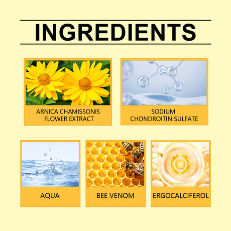 Ouhoe Bee Venom Bone And Joint Cream Repair Sore Joints Muscle Swelling Muscle Massage Gentle Joint Care - V.I.P Digital Presence