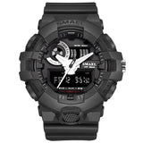 SMAEL 1642-2 Brand Luxury Cowboy Sport Watch New Men Military Watches Analog Army Digital Writwatch 8001 Waterproof Clock Men's Watch - V.I.P Digital Presence
