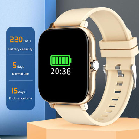 CT2 Smart Watch Full Touch Fitness Smart Watch Heart Rate Monitor Bluetooth Call Waterproof Watch - V.I.P Digital Presence