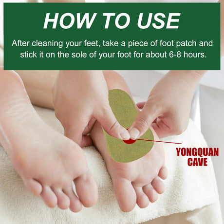 Wormwood Foot Patch, Relieve Body Stress Help Sleep Slimming Toning Foot Deodorant Care Patch - V.I.P Digital Presence
