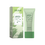 Green Tea Protective Cream Outdoor Protective Refreshing Smooth Delicate Facial Acne Skin Daily Care Cream
