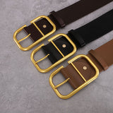 Ladies' cowhide wide waistband waistband decorative skirt windbreaker belt waistband - V.I.P Digital Presence