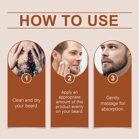 Men's Beard Care Cream Sandalwood Ingredients For Beard Care For Men With A Variety Of Skin Types - V.I.P Digital Presence
