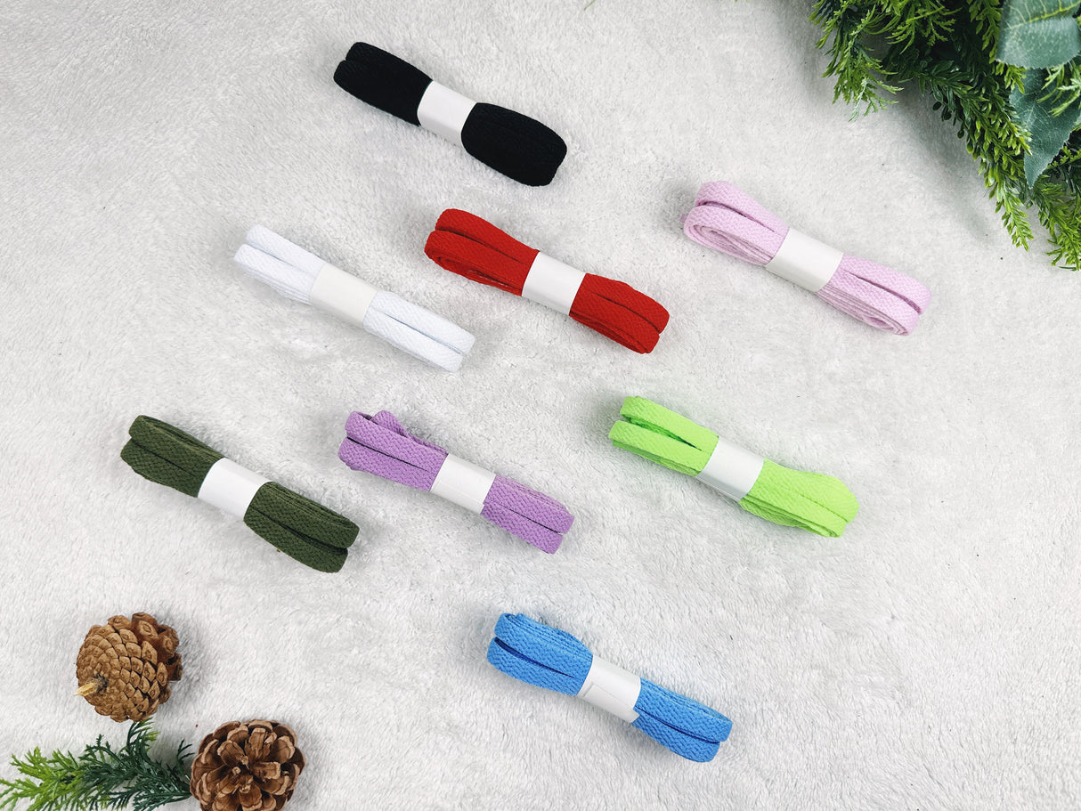 Unique design style shoelaces, flat 8 pairs of 8 color shoelaces - V.I.P Digital Presence